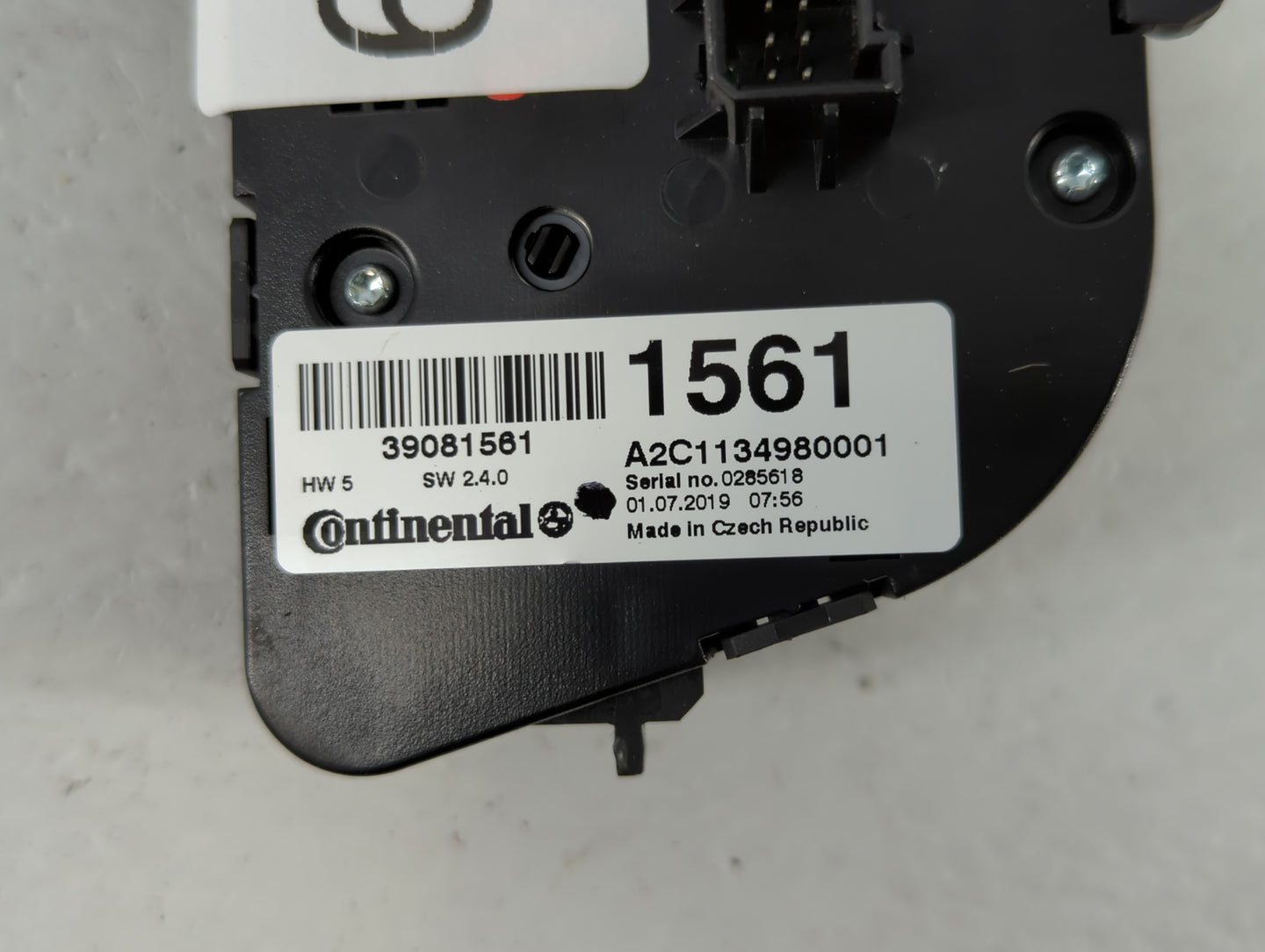 2017-2021 Buick Encore Climate Control Module Temperature AC/Heater Replacement P/N:A2C1134980001 39081561 Fits OEM Used Aut