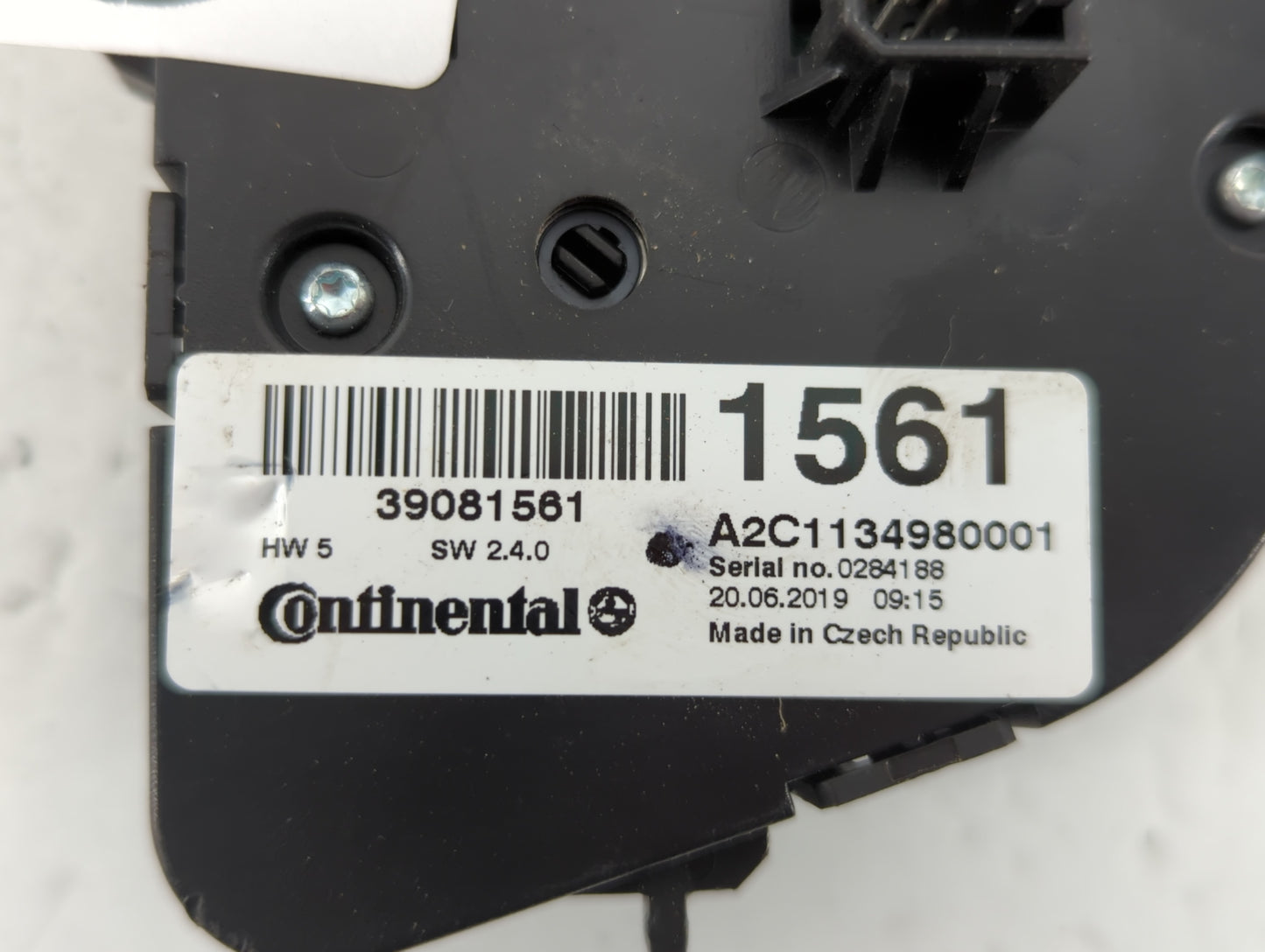 2017-2021 Buick Encore Climate Control Module Temperature AC/Heater Replacement P/N:A2C1134980001 39081561 Fits OEM Used Aut