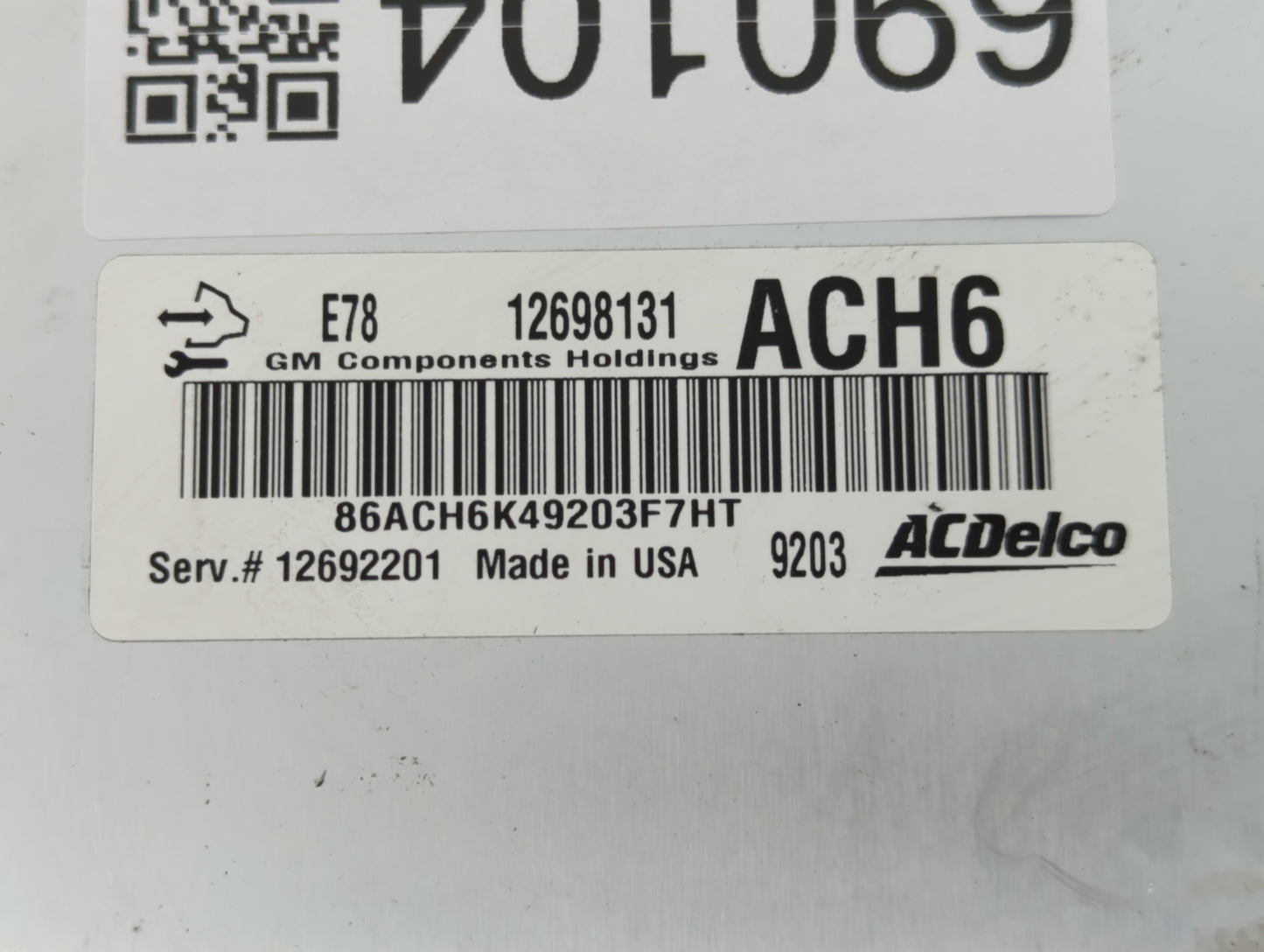 2017-2021 Buick Encore PCM Engine Control Computer ECU ECM PCU OEM P/N:12692201 12698131 Fits Fits 2017 2018 2019 2020 2021 