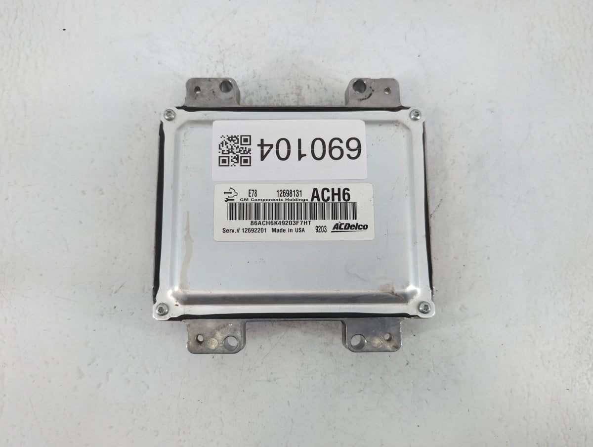 2017-2021 Buick Encore PCM Engine Control Computer ECU ECM PCU OEM P/N:12692201 12698131 Fits 2017 2018 2019 2020 2021 OEM U