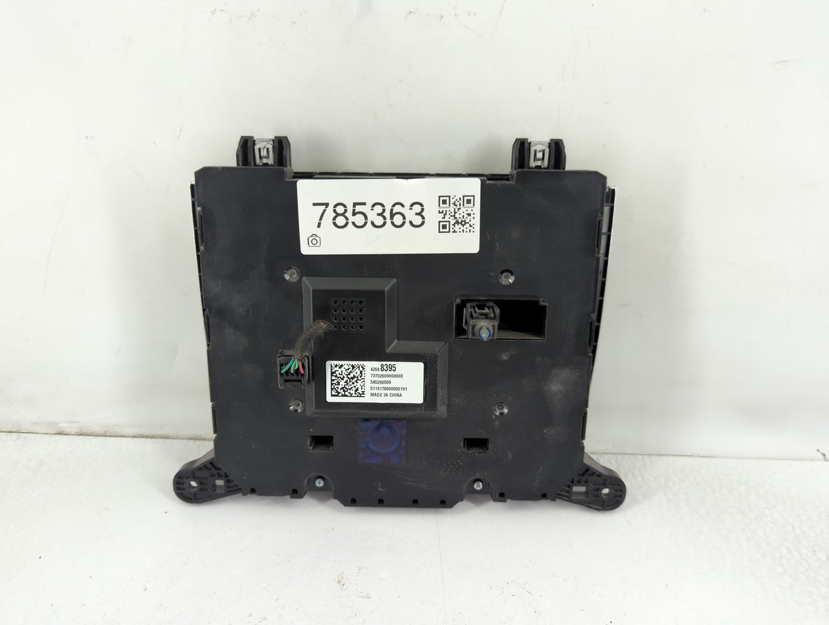 2020 Buick Encore Information Radio Display Screen - Oemusedautoparts1.com