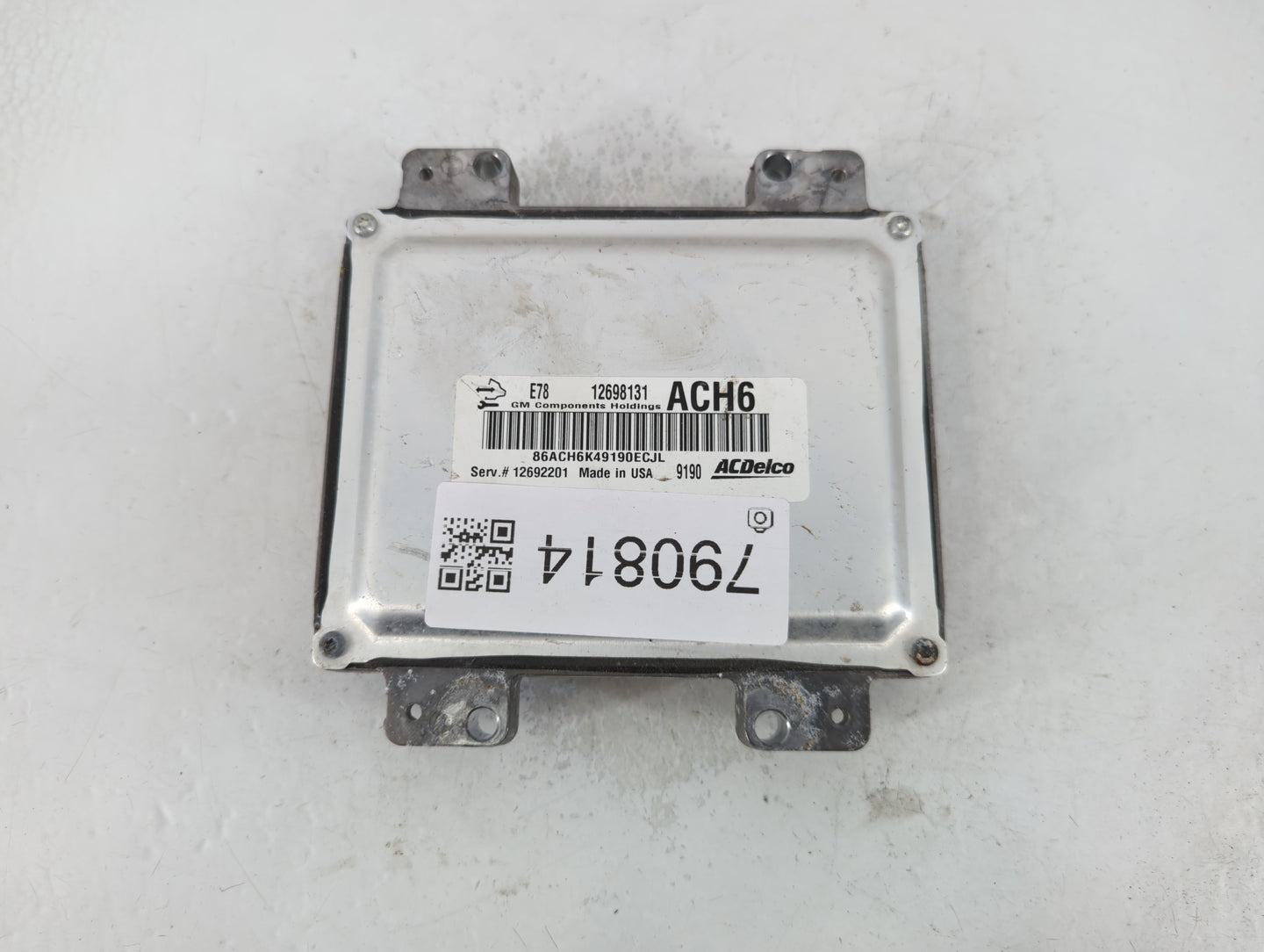 2017-2021 Buick Encore PCM Engine Control Computer ECU ECM PCU OEM P/N:12698131 Fits Fits 2017 2018 2019 2020 2021 OEM Used 
