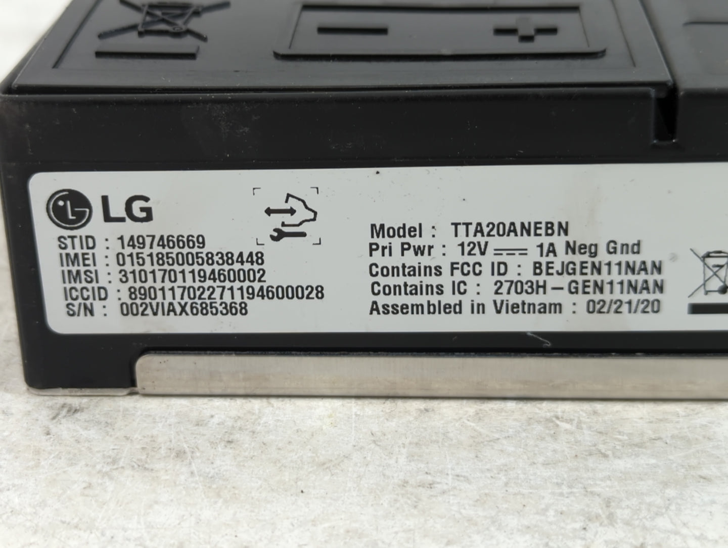 2020-2021 Buick Encore Gx Radio AM FM Cd Player Receiver Replacement P/N:149746669 Fits Fits 2020 2021 OEM Used Auto Parts -