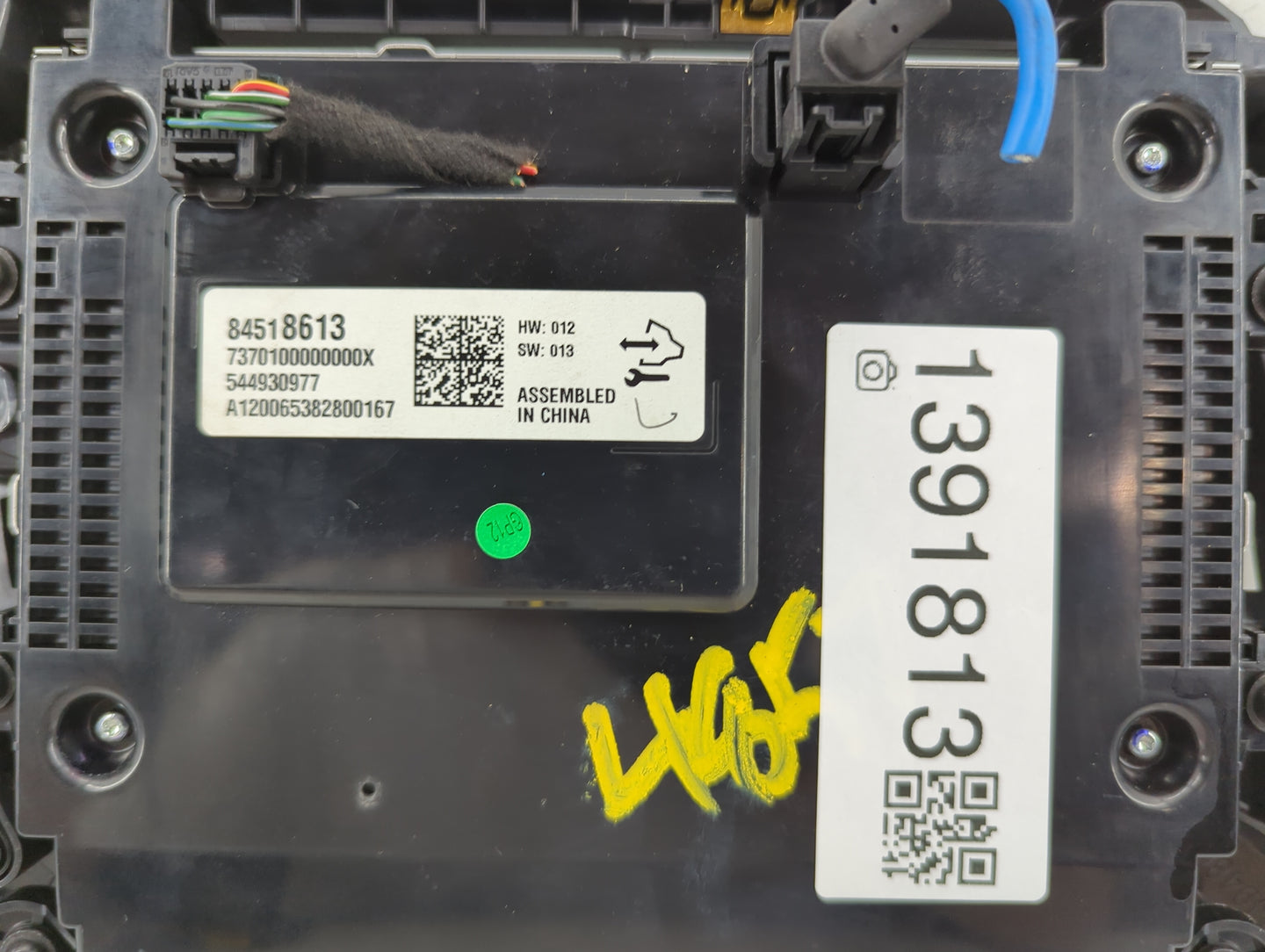 2019-2020 Buick Envision Radio AM FM Cd Player Receiver Replacement P/N:544930977 84518613 Fits Fits 2019 2020 OEM Used Auto