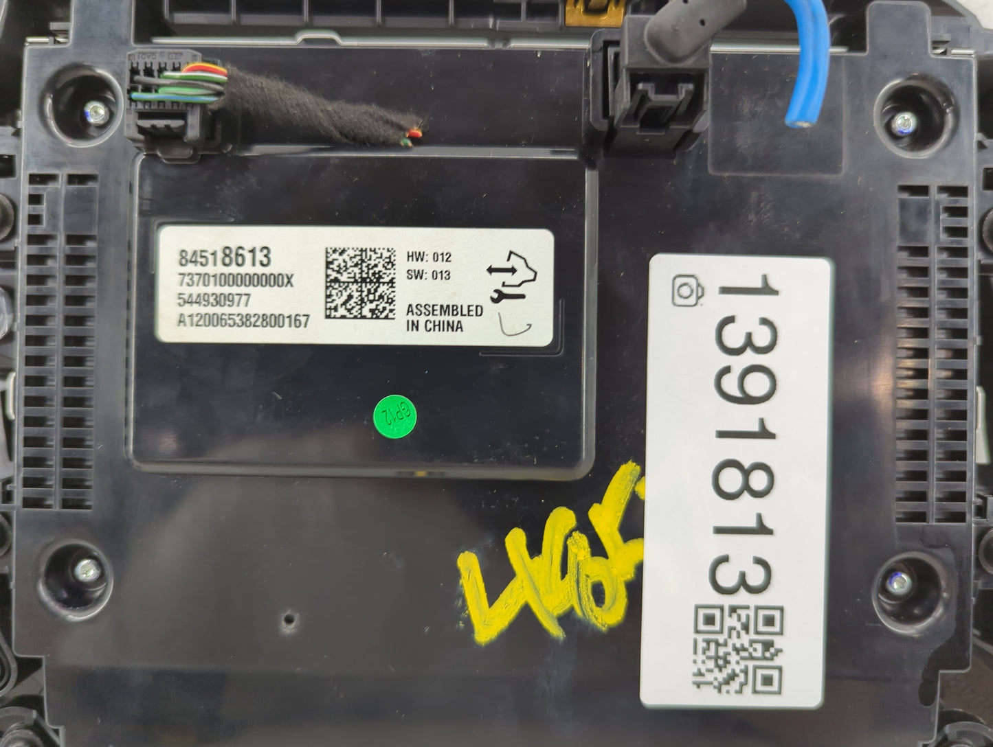 2019-2020 Buick Envision Radio AM FM Cd Player Receiver Replacement P/N:544930977 84518613 Fits Fits 2019 2020 OEM Used Auto