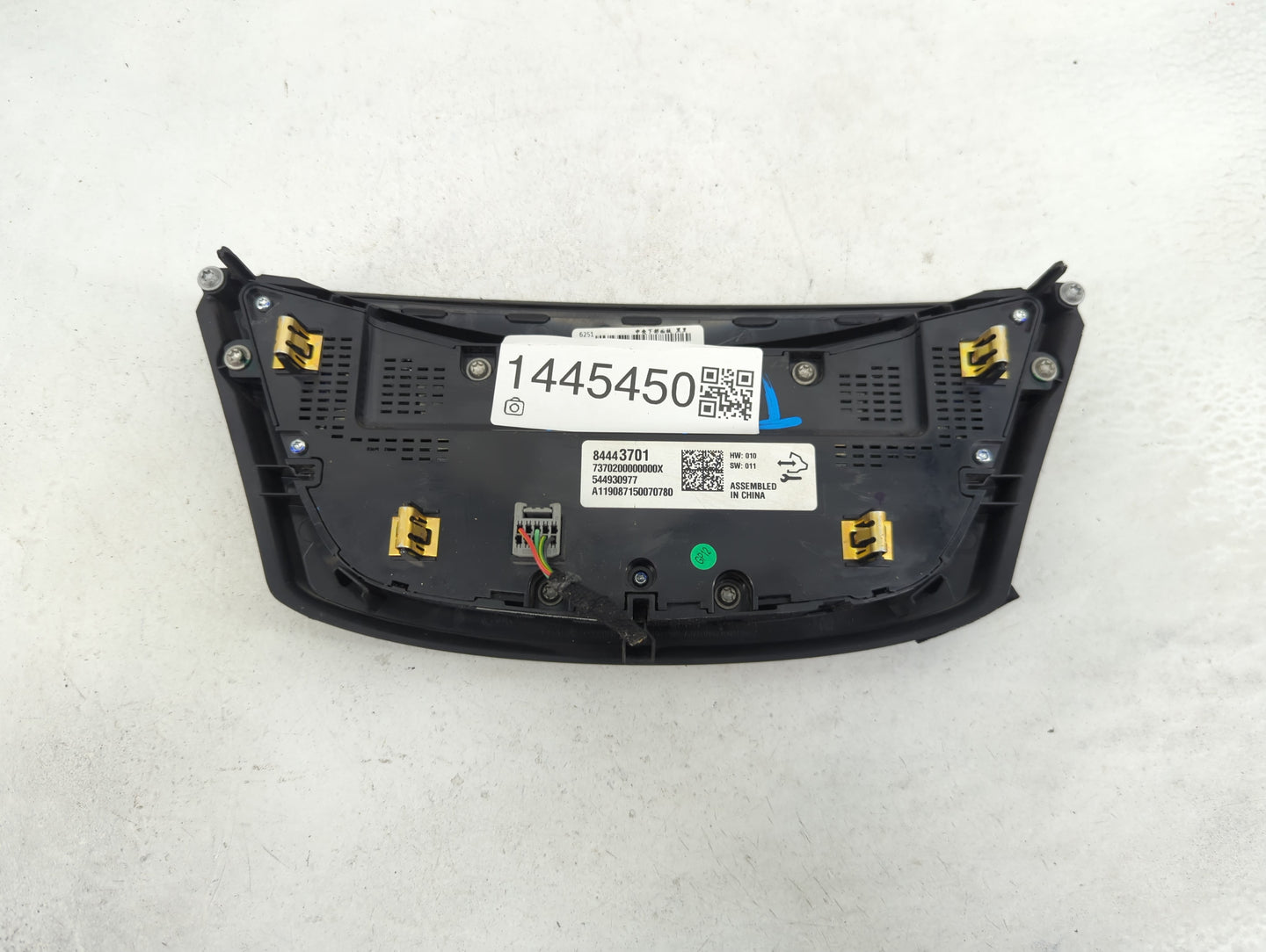 2016-2020 Buick Envision Climate Control Module Temperature AC/Heater Replacement P/N:84443701 13598833 Fits OEM Used Auto P