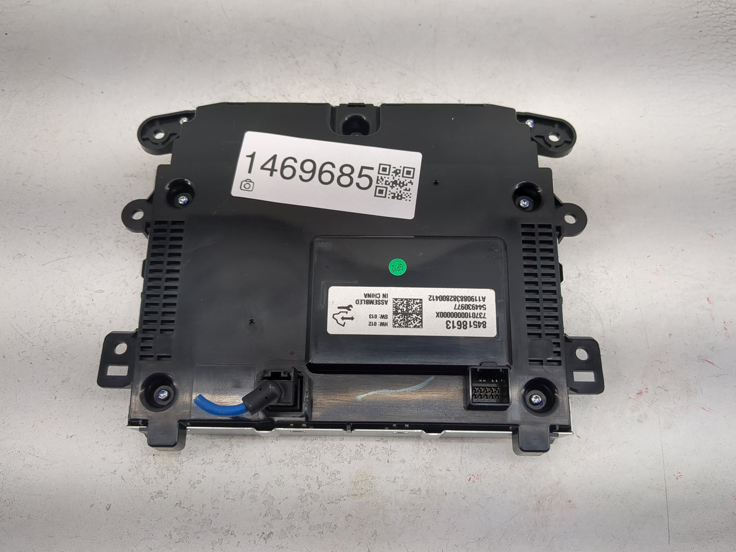 2020 Buick Envision Radio Control Panel 1469685 - Oemusedautoparts1.com