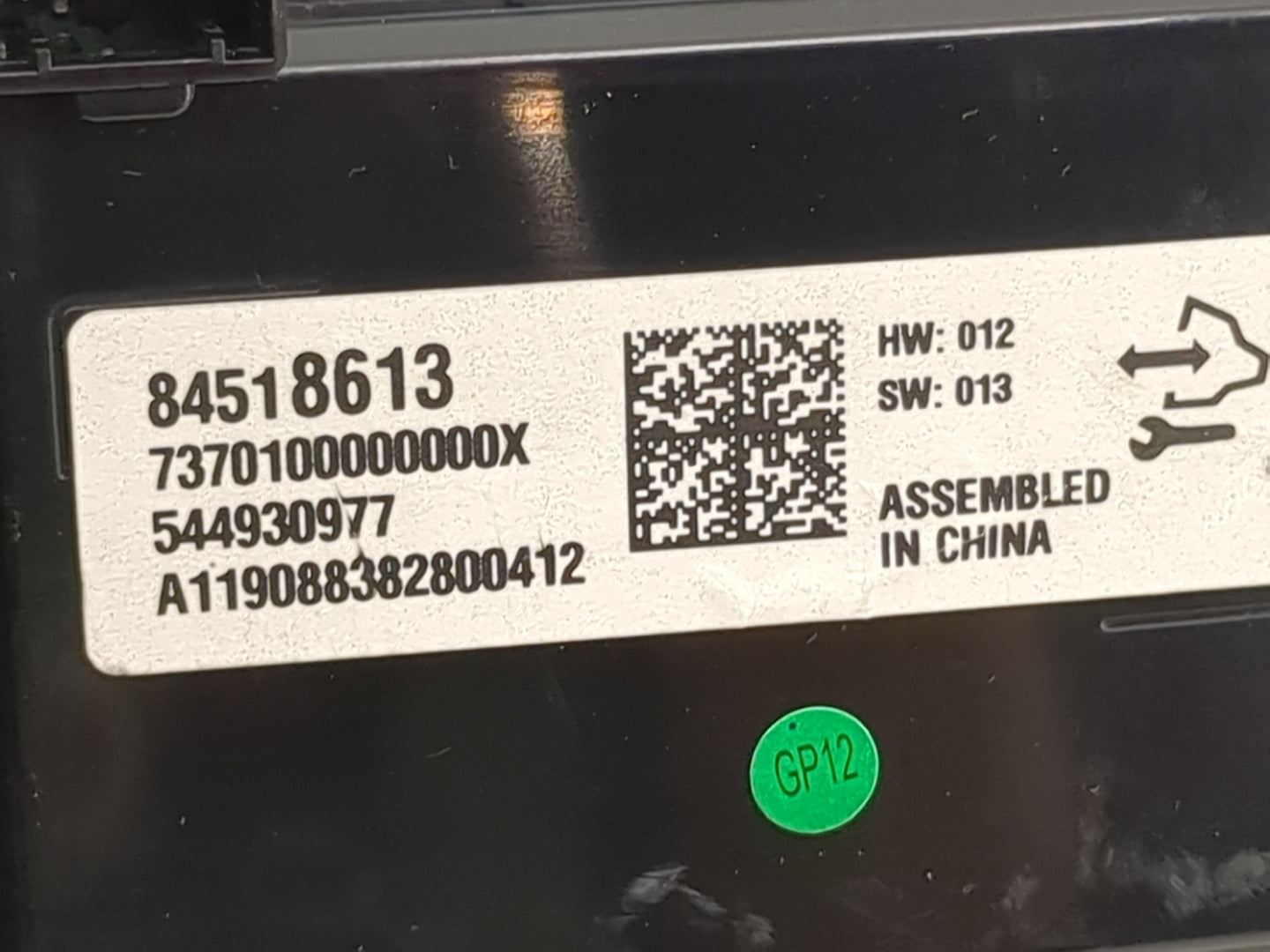 2020 Buick Envision Radio Control Panel 1469685 - Oemusedautoparts1.com