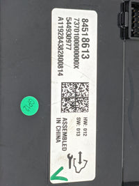 2020 Buick Envision Radio Control Panel 1483012 - Oemusedautoparts1.com