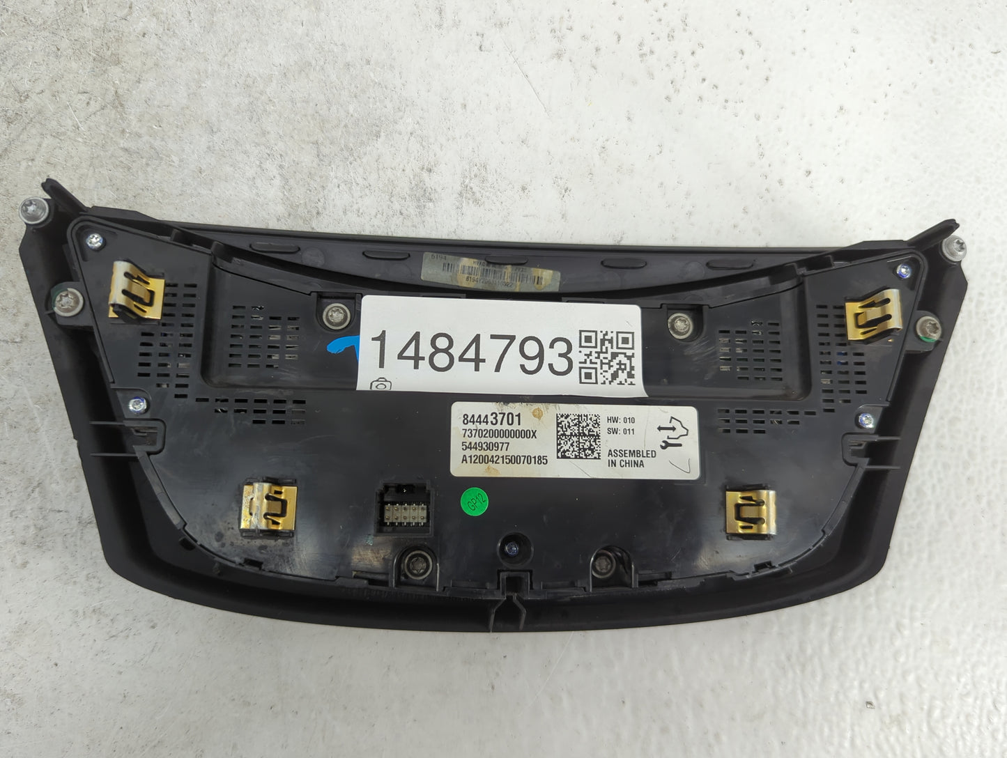 2016-2020 Buick Envision Climate Control Module Temperature AC/Heater Replacement P/N:84443701 7370200000000X Fits OEM Used 
