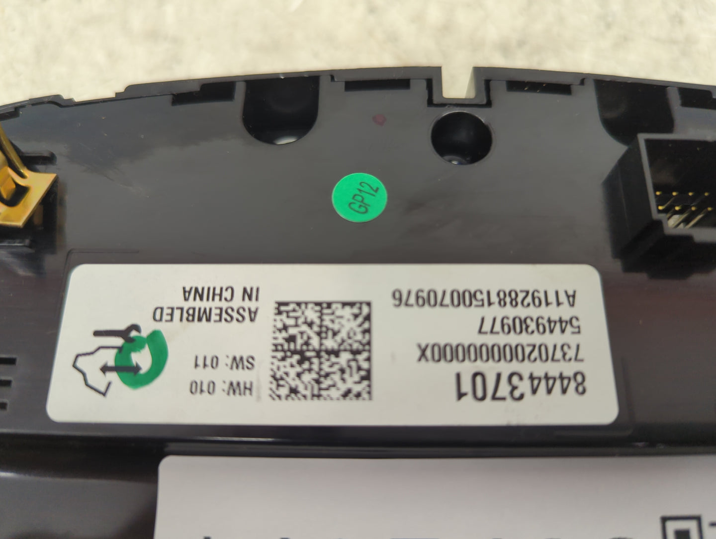 2016-2020 Buick Envision Climate Control Module Temperature AC/Heater Replacement P/N:84443701 737020000000X Fits OEM Used A