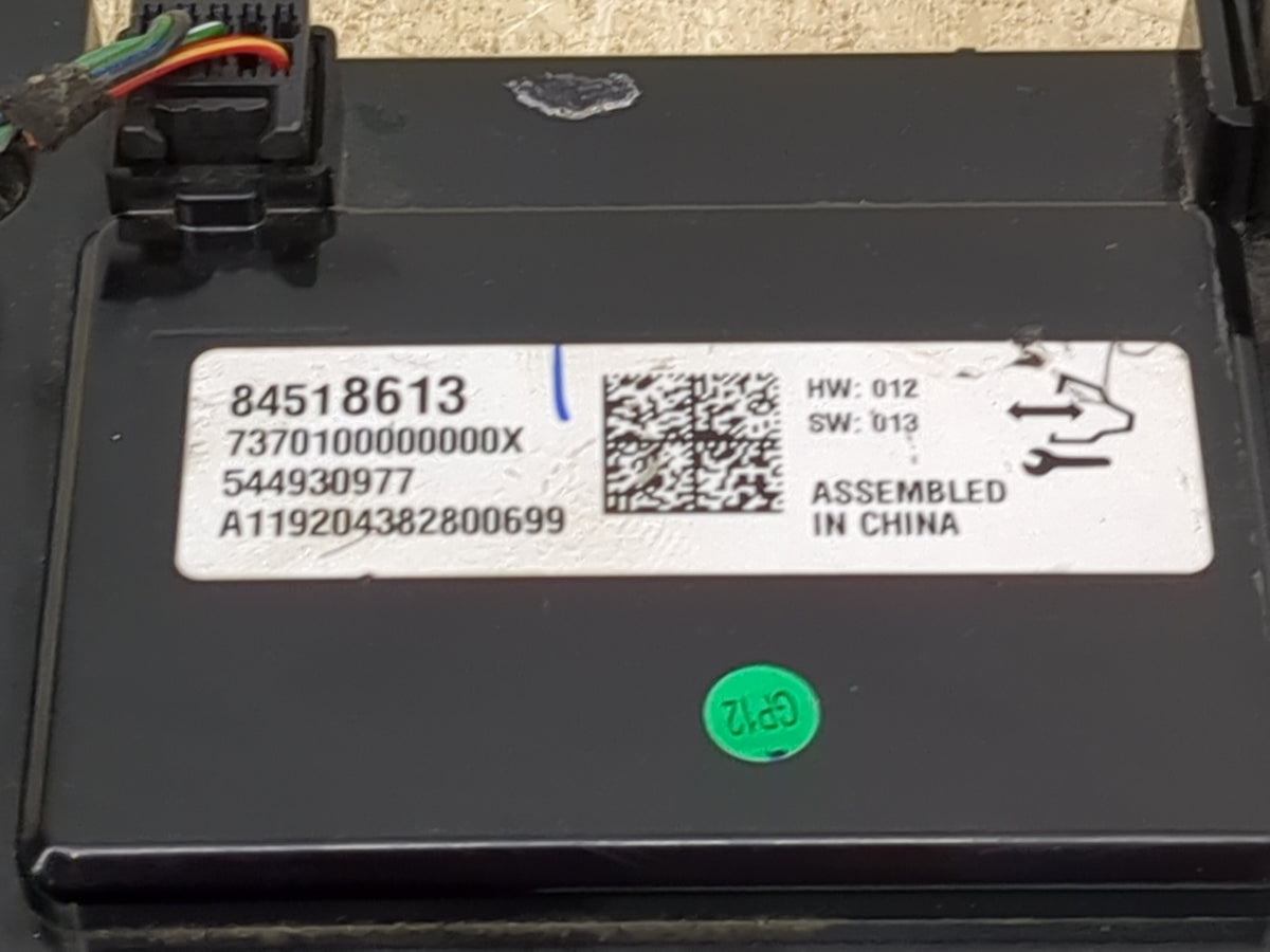 2020 Buick Envision Radio Control Panel 1520024 - Oemusedautoparts1.com