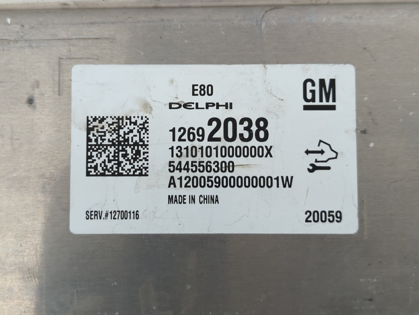 2020 Buick Envision PCM Engine Control Computer ECU ECM PCU OEM P/N:12692038 12700116, 12669908, 12688128 Fits Fits 2017 201