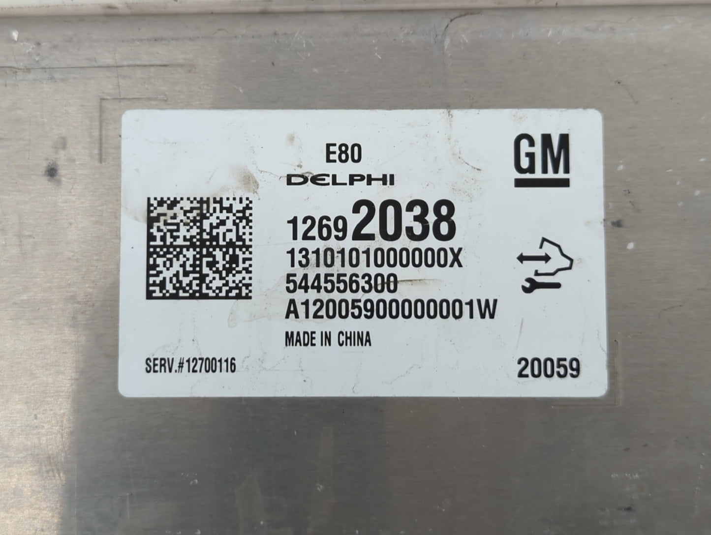 2020 Buick Envision PCM Engine Control Computer ECU ECM PCU OEM P/N:12692038 12700116, 12669908, 12688128 Fits Fits 2017 201