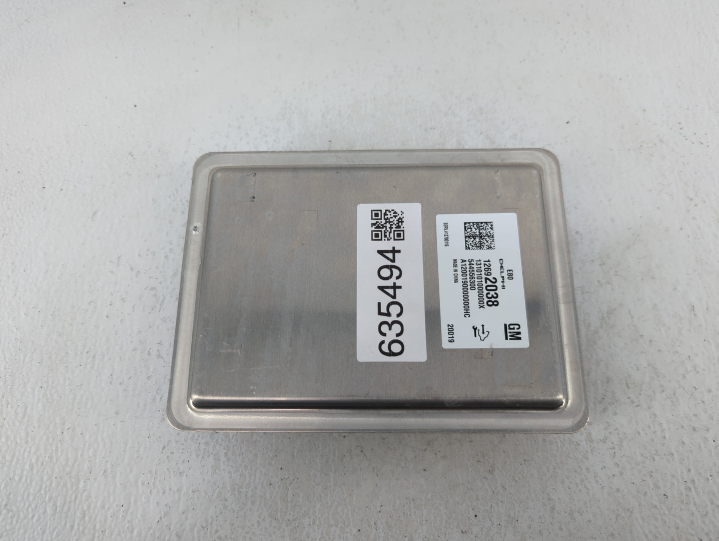 2020 Buick Envision PCM Engine Control Computer ECU ECM PCU OEM P/N:12692038 Fits Fits 2017 2018 2019 2021 2022 OEM Used Aut