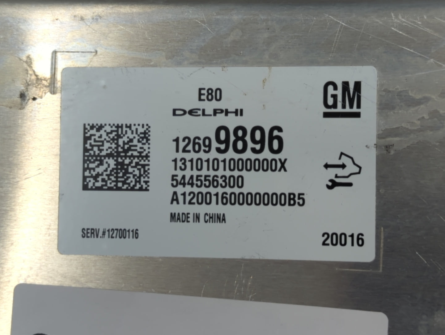 2020 Buick Envision PCM Engine Control Computer ECU ECM PCU OEM P/N:12699896 Fits Fits 2017 2018 2019 2021 2022 OEM Used Aut