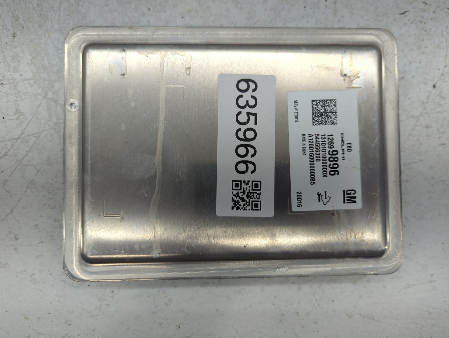 2020 Buick Envision PCM Engine Control Computer ECU ECM PCU OEM P/N:12699896 Fits Fits 2017 2018 2019 2021 2022 OEM Used Aut