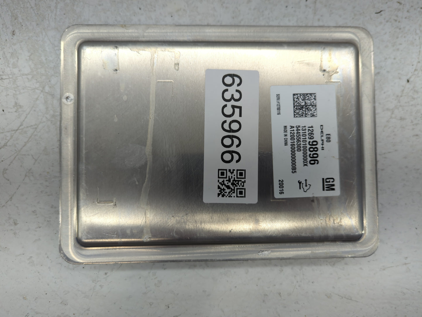 2020 Buick Envision PCM Engine Control Computer ECU ECM PCU OEM P/N:12699896 Fits Fits 2017 2018 2019 2021 2022 OEM Used Aut