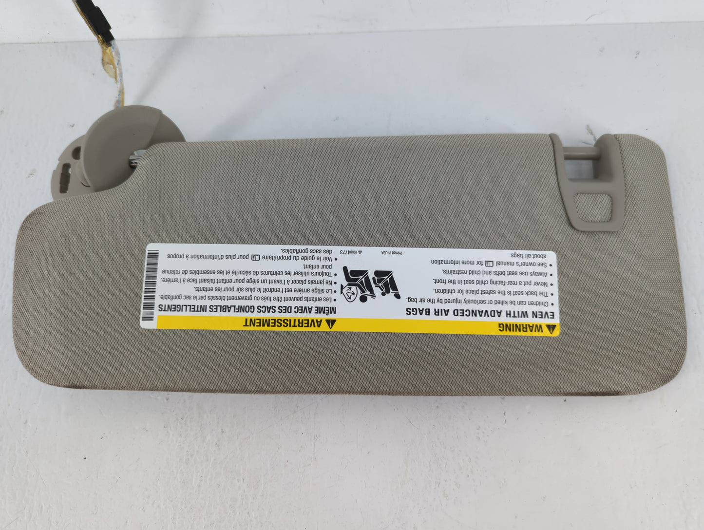 2016-2020 Buick Envision Sun Visor Shade Replacement Passenger Right Mirror Fits Fits 2016 2017 2018 2019 2020 OEM Used Auto