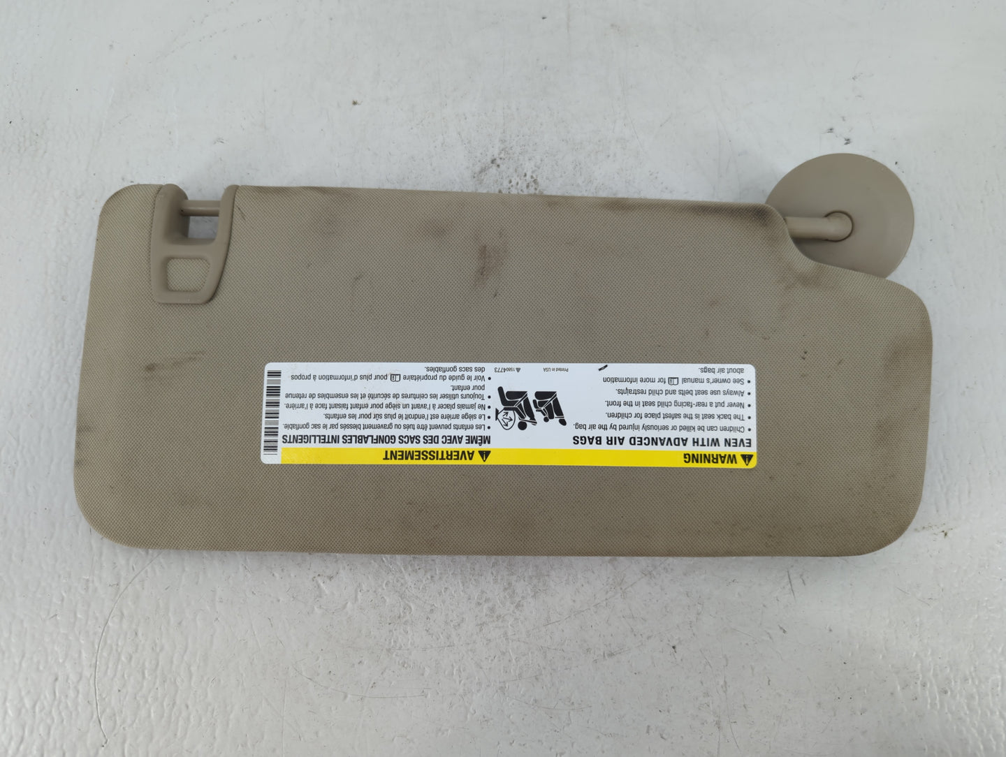 2016-2020 Buick Envision Sun Visor Shade Replacement Driver Left Mirror Fits Fits 2016 2017 2018 2019 2020 OEM Used Auto Par