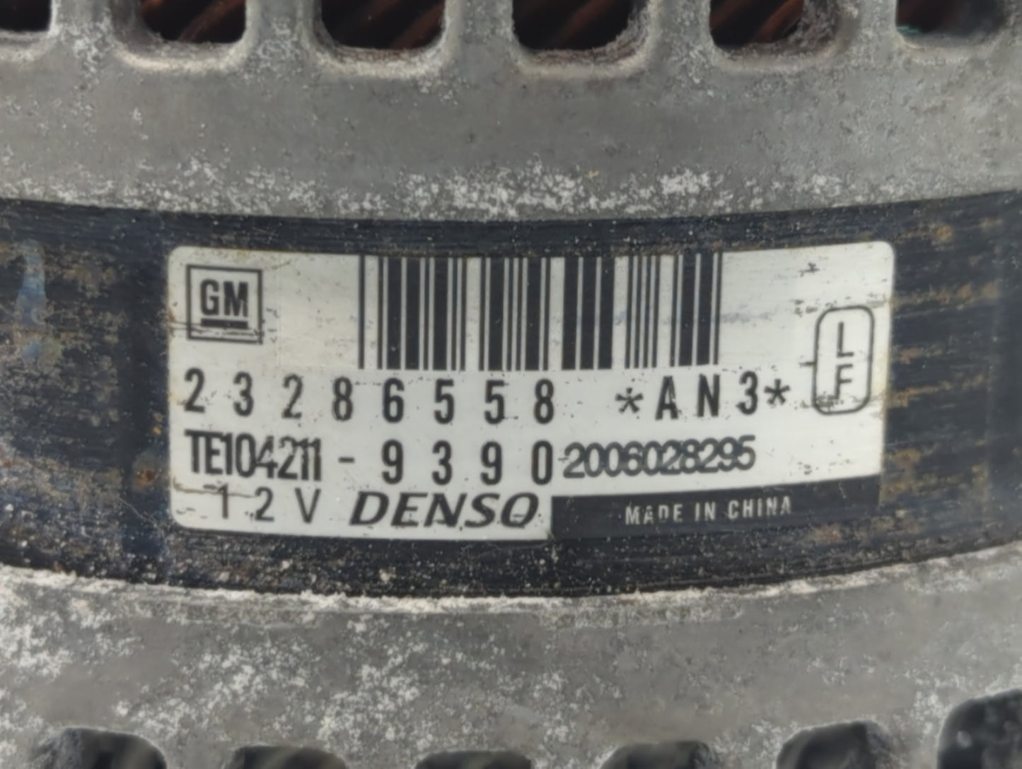 2016-2020 Buick Envision Alternator Replacement Generator Charging Assembly Engine OEM P/N:23286558 Fits OEM Used Auto Parts