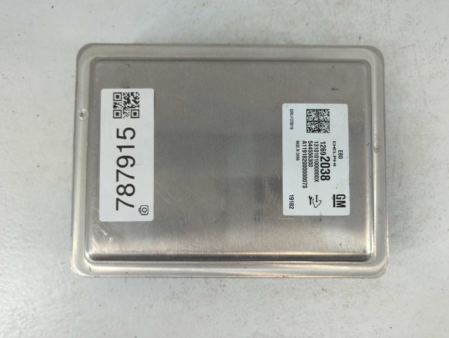 2020 Buick Envision PCM Engine Control Computer ECU ECM PCU OEM P/N:12692038 Fits Fits 2017 2018 2019 2021 2022 OEM Used Aut