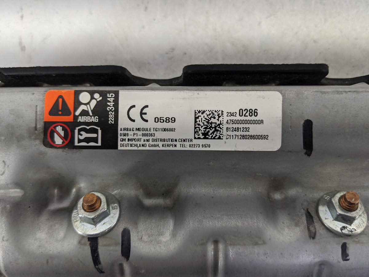 2016-2018 Cadillac Ct6 Air Bag Passenger Right Knee OEM P/N:22823445 23420286, TG11D06002, 0589-P1-000363 Fits Fits 2016 201