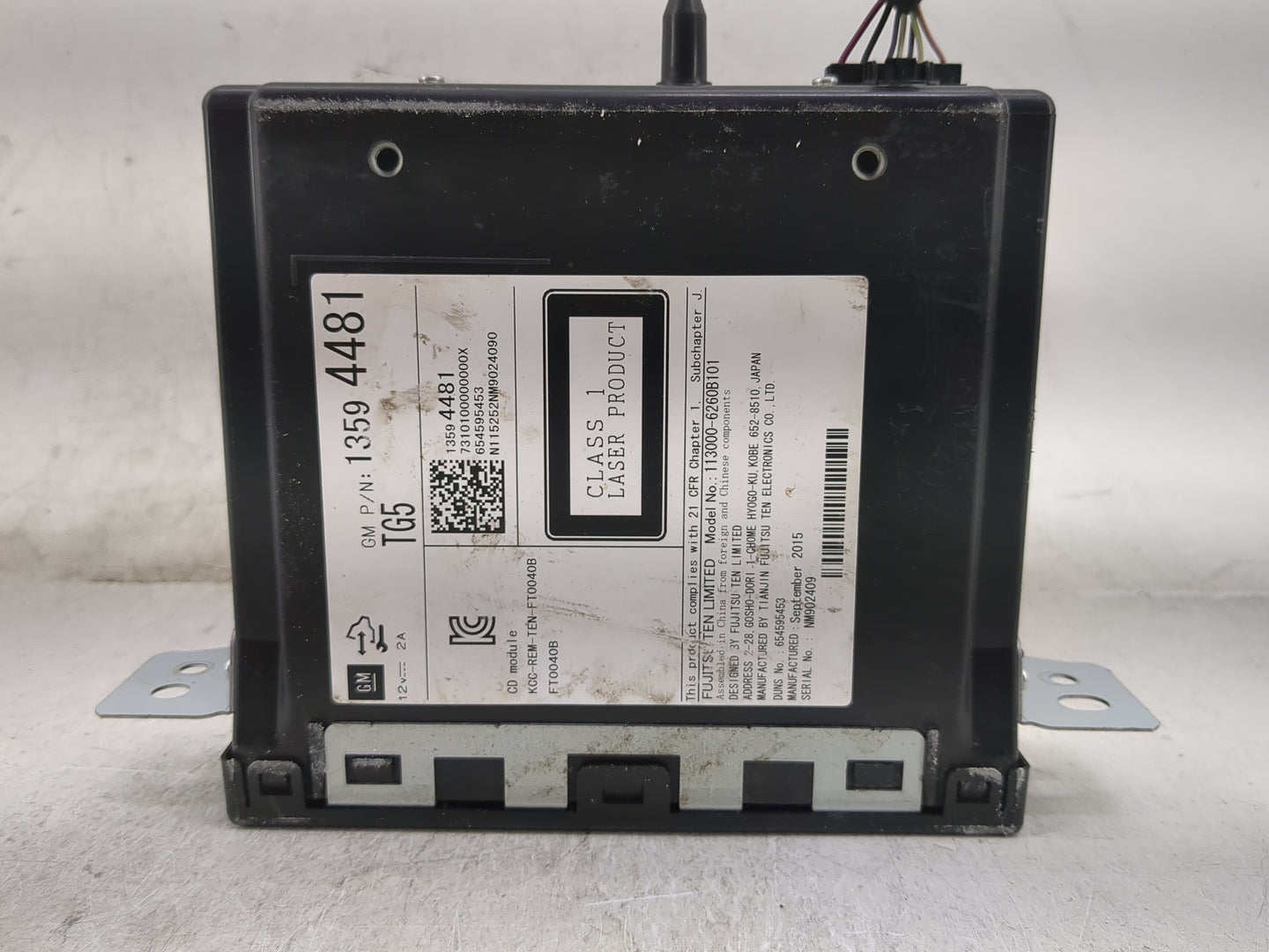 2015-2020 Cadillac Escalade Radio AM FM Cd Player Receiver Replacement P/N:13594481 Fits Fits 2015 2016 2017 2018 2019 2020 