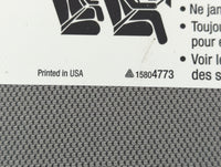 2020 Cadillac Escalade Sun Visor Shade Replacement Passenger Right Mirror Fits OEM Used Auto Parts - Oemusedautoparts1.com