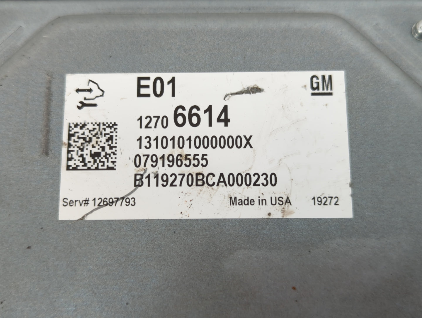 2020 Cadillac Xt4 PCM Engine Control Computer ECU ECM PCU OEM P/N:12706614 Fits Fits 2021 2022 OEM Used Auto Parts - Oemused