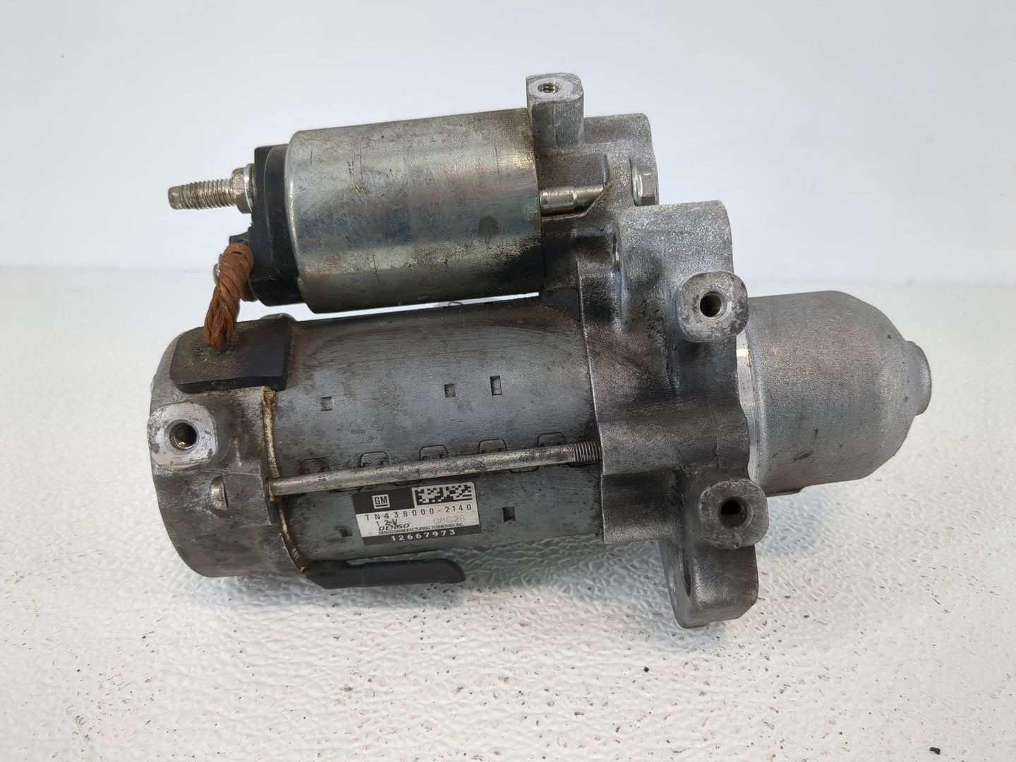 2017-2020 Cadillac Xt5 Car Starter Motor Solenoid OEM P/N:TN438000-2140 12667973 Fits Fits 2016 2017 2018 2019 2020 2021 202