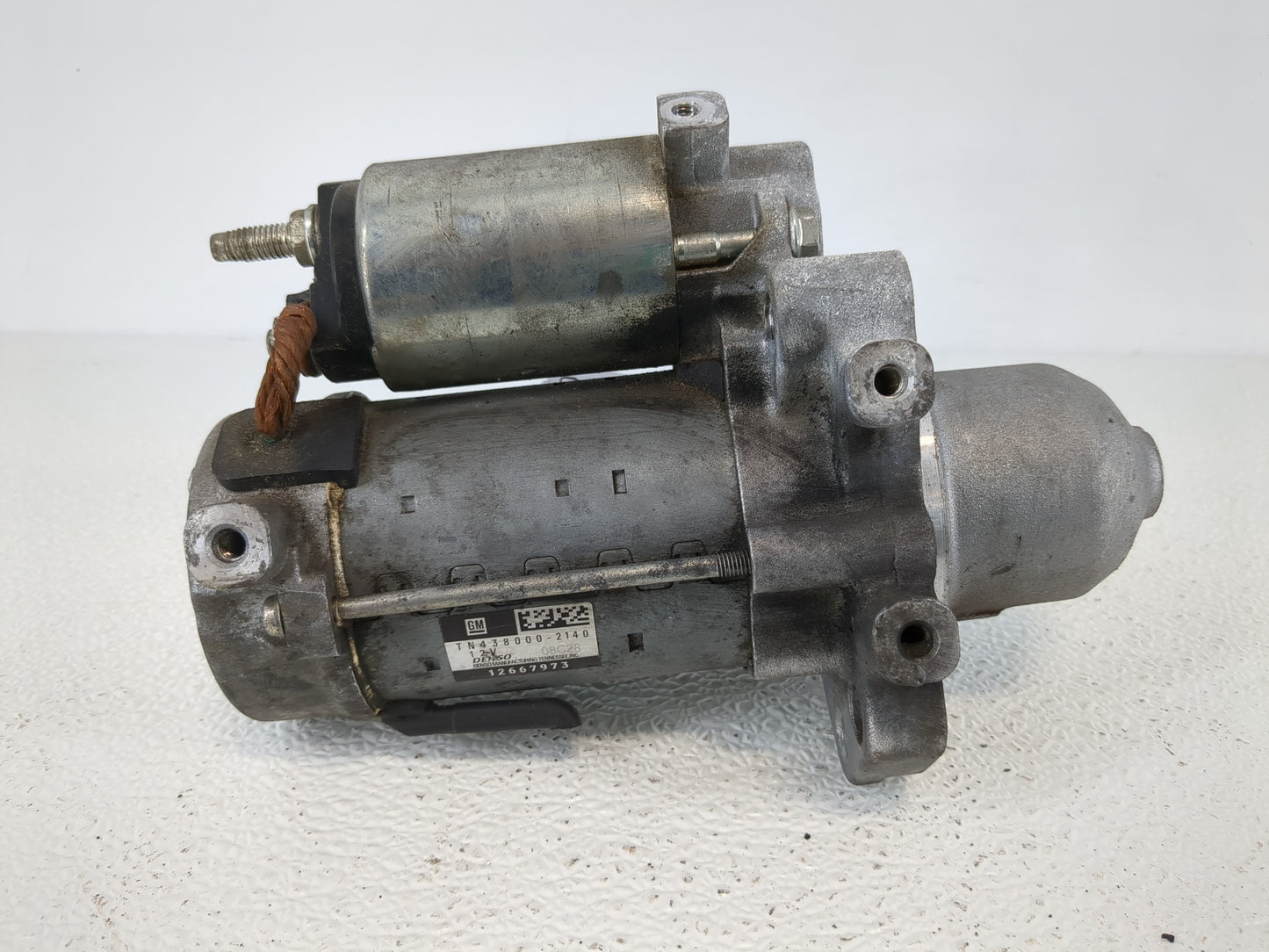 2017-2020 Cadillac Xt5 Car Starter Motor Solenoid OEM P/N:TN438000-2140 12667973 Fits Fits 2016 2017 2018 2019 2020 2021 202