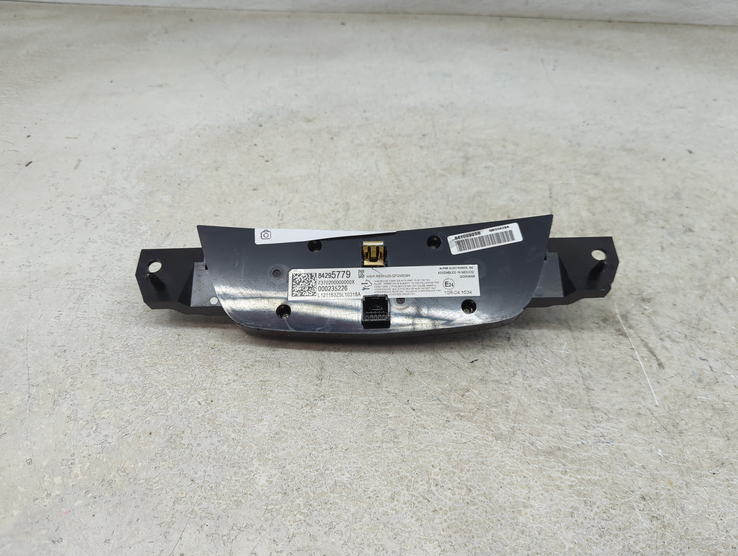 2017-2020 Cadillac Xt5 Climate Control Module Temperature AC/Heater Replacement P/N:84295779 Fits Fits 2017 2018 2019 2020 O