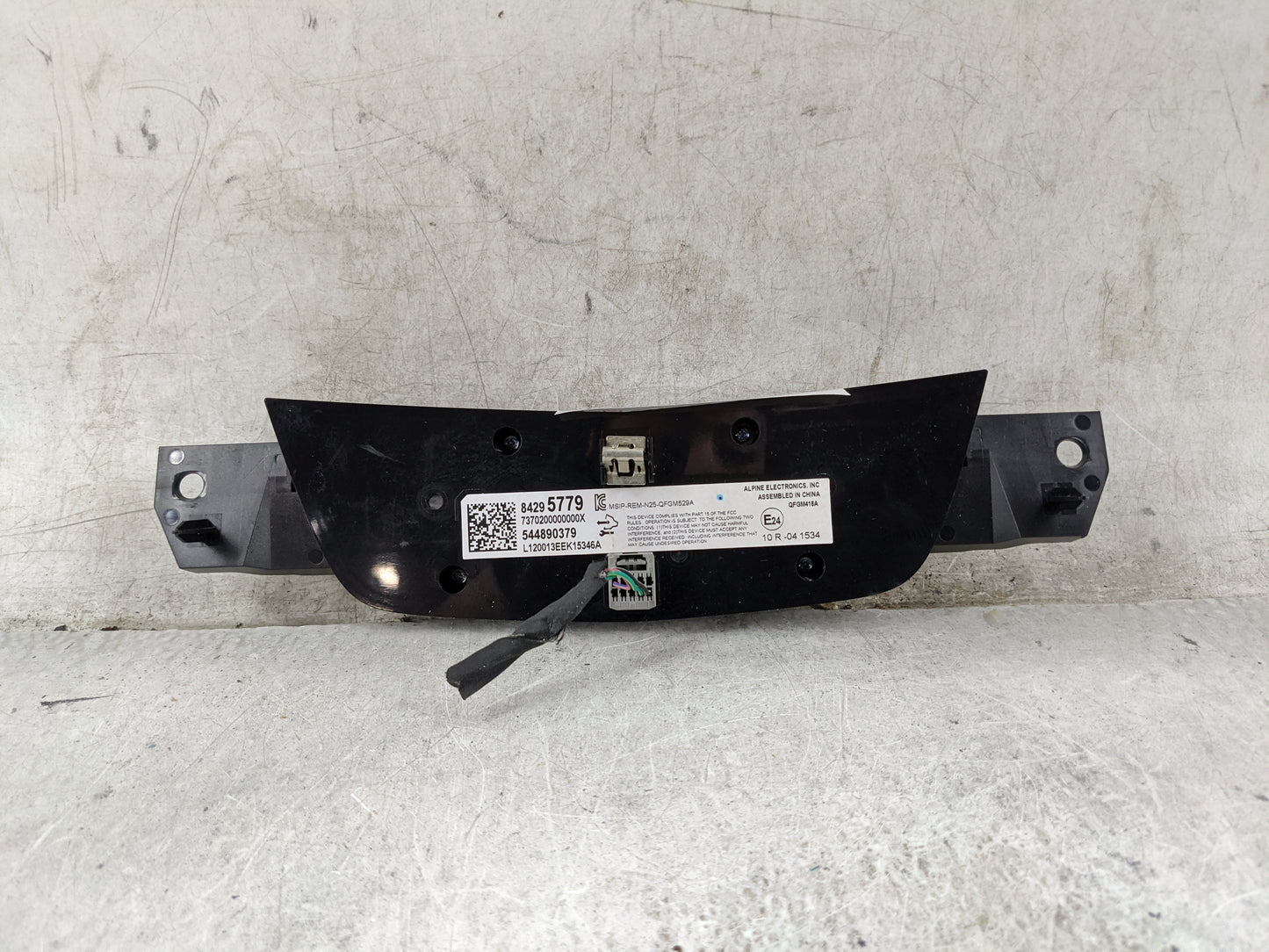 2017-2020 Cadillac Xt5 Climate Control Module Temperature AC/Heater Replacement P/N:84295779 7370200000000X Fits OEM Used Au