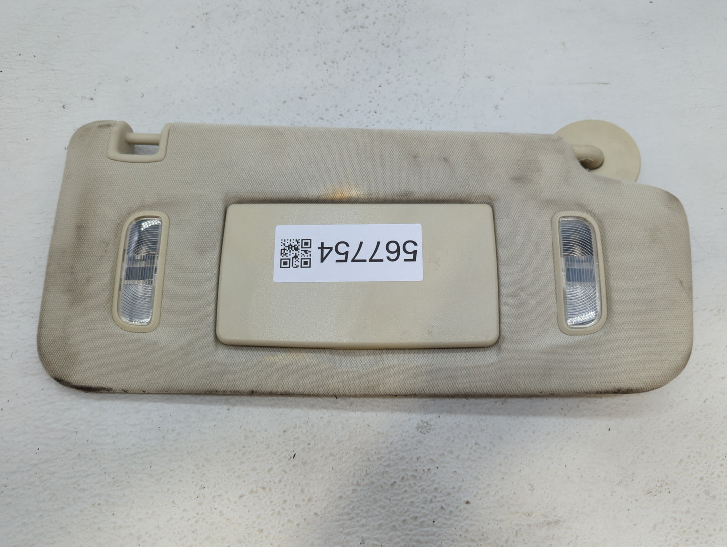 2017-2020 Cadillac Xt5 Sun Visor Shade Replacement Passenger Right Mirror Fits Fits 2017 2018 2019 2020 OEM Used Auto Parts 