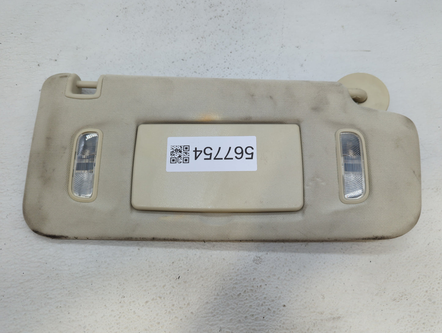 2017-2020 Cadillac Xt5 Sun Visor Shade Replacement Passenger Right Mirror Fits Fits 2017 2018 2019 2020 OEM Used Auto Parts 