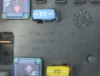 2020 Cadillac Xt5 Fusebox Fuse Box Panel Relay Module P/N:PA66-GF13 7154-0936-30 Fits OEM Used Auto Parts - Oemusedautoparts