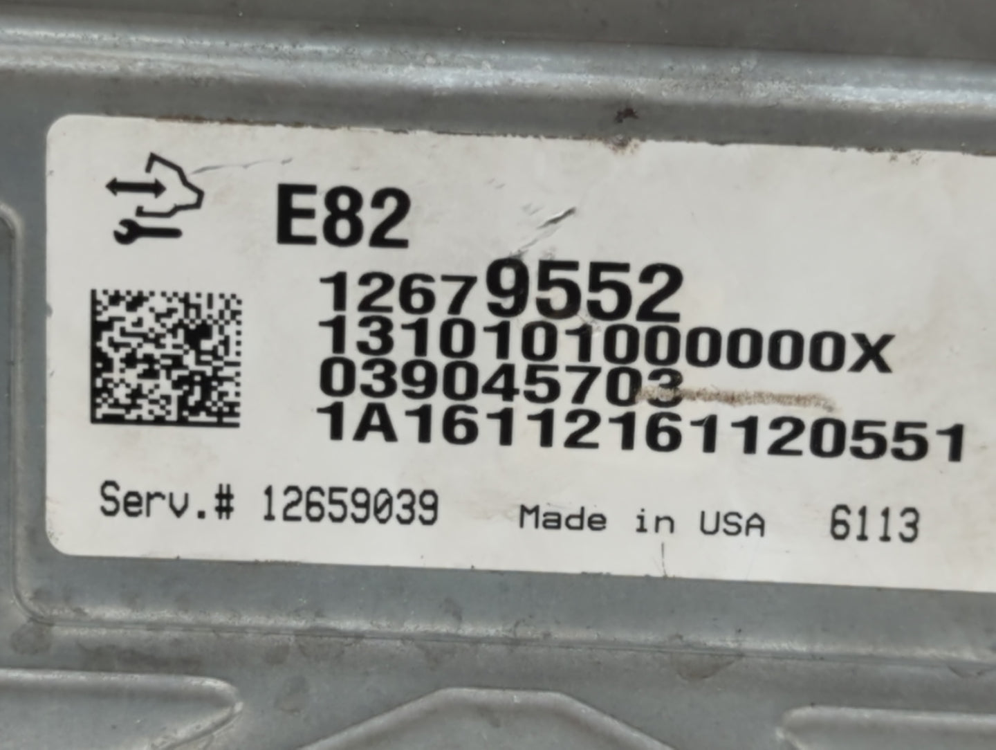 2020 Cadillac Xt6 PCM Engine Control Computer ECU ECM PCU OEM P/N:12679552 Fits Fits 2016 2017 2018 2019 2021 2022 OEM Used 