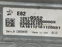 2020 Cadillac Xt6 PCM Engine Control Computer ECU ECM PCU OEM P/N:12679552 Fits Fits 2016 2017 2018 2019 2021 2022 OEM Used 