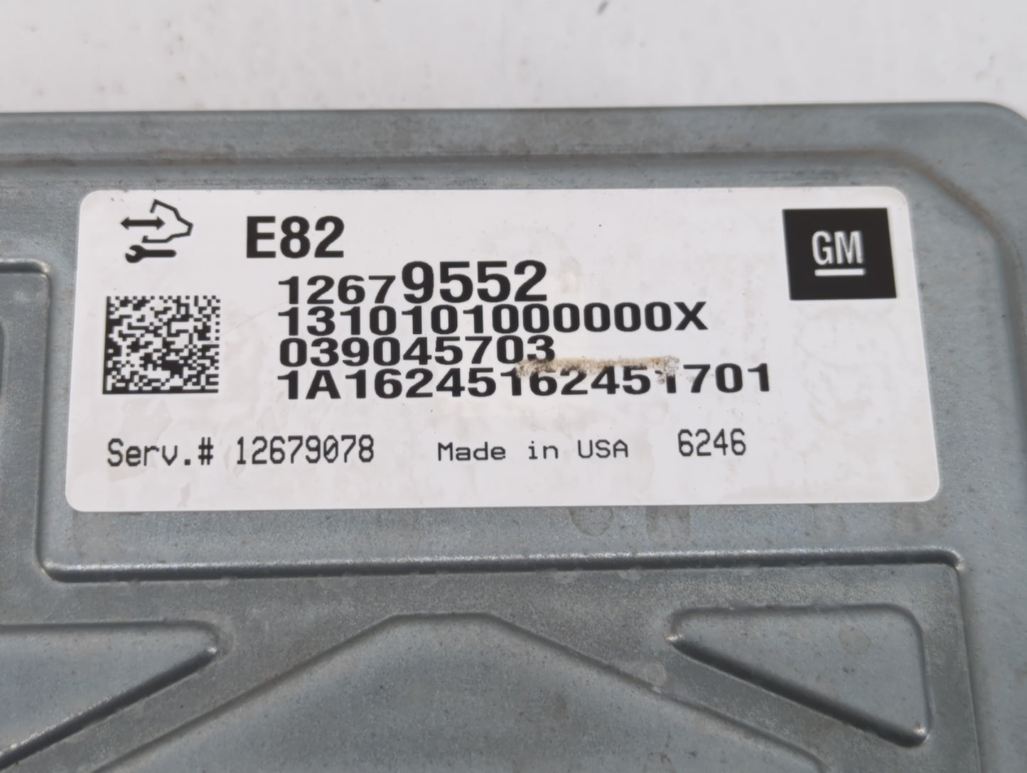 2020 Cadillac Xt6 PCM Engine Control Computer ECU ECM PCU OEM P/N:12679552 Fits Fits 2016 2017 2018 2019 2021 2022 OEM Used 