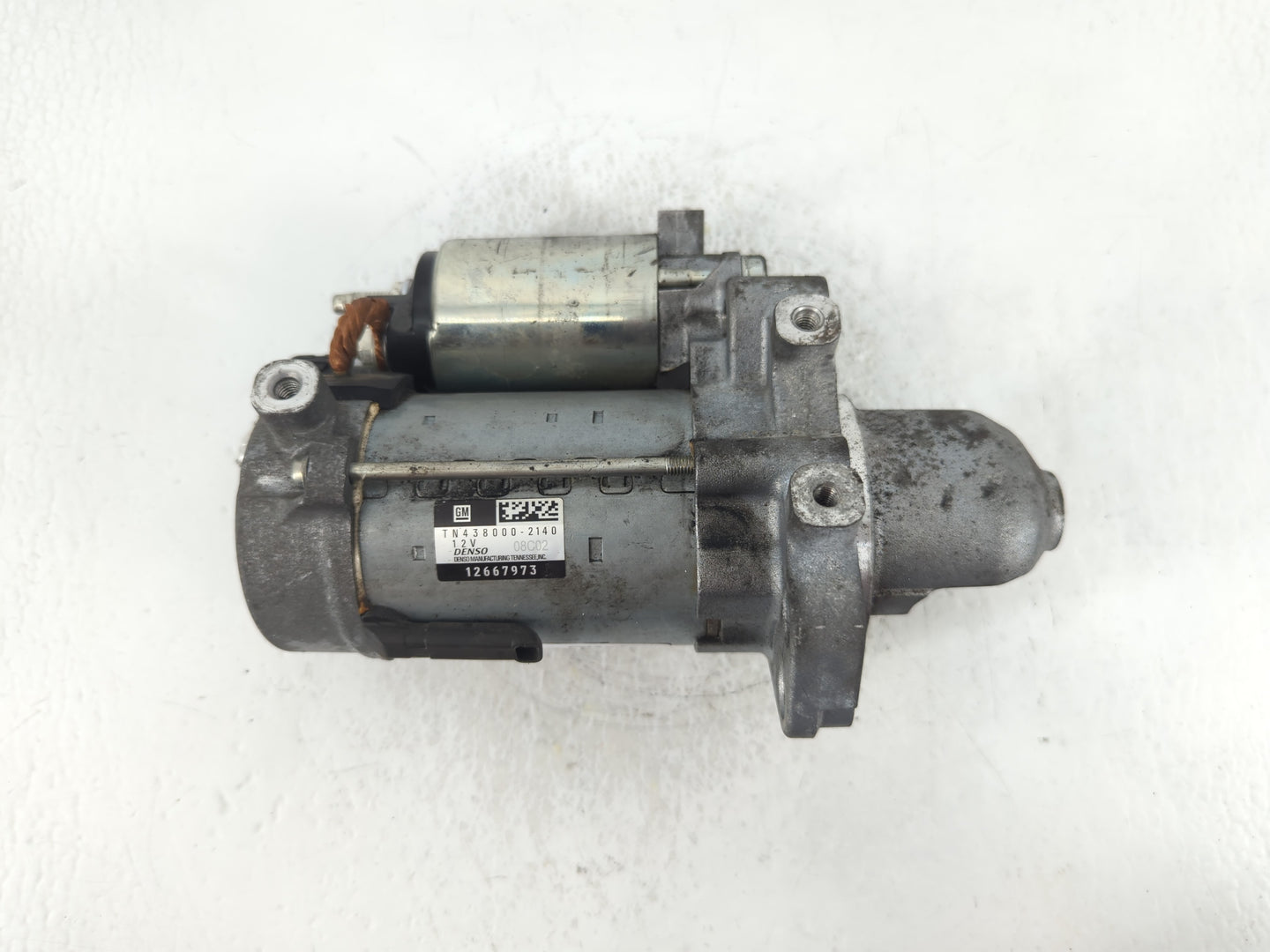 2020 Cadillac Xts Car Starter Motor Solenoid OEM P/N:TN438000-2140 12667973 Fits Fits 2016 2017 2018 2019 2021 2022 OEM Used