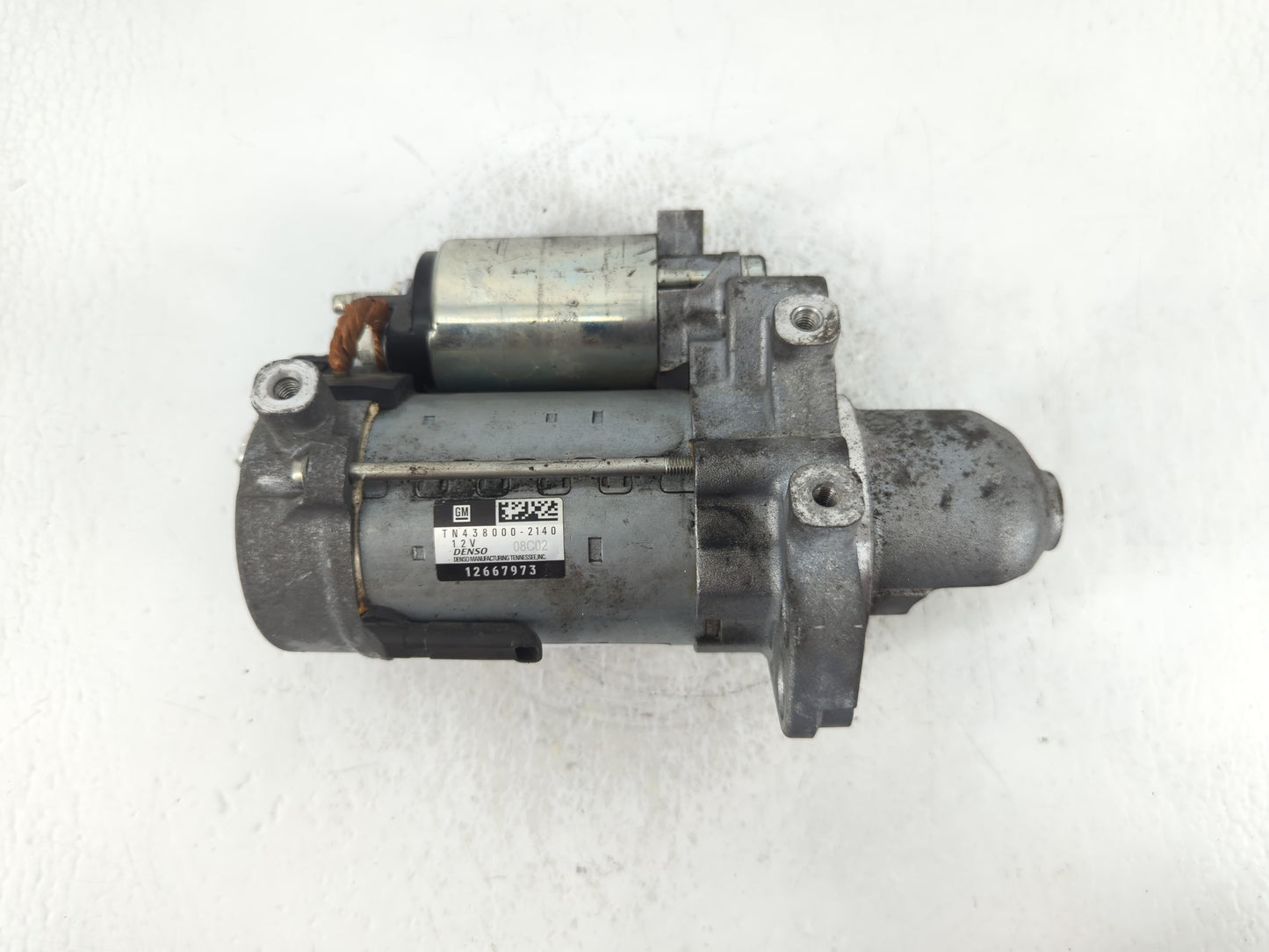 2020 Cadillac Xts Car Starter Motor Solenoid OEM P/N:TN438000-2140 12667973 Fits Fits 2016 2017 2018 2019 2021 2022 OEM Used