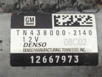 2020 Cadillac Xts Car Starter Motor Solenoid OEM P/N:TN438000-2140 12667973 Fits Fits 2016 2017 2018 2019 2021 2022 OEM Used