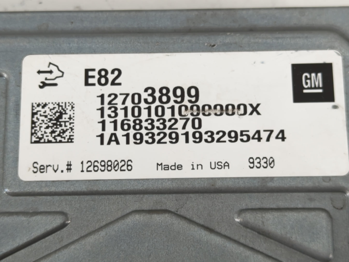 2020 Cadillac Xts PCM Engine Control Computer ECU ECM PCU OEM P/N:12703899 Fits Fits 2016 2017 2018 2019 2021 2022 OEM Used 