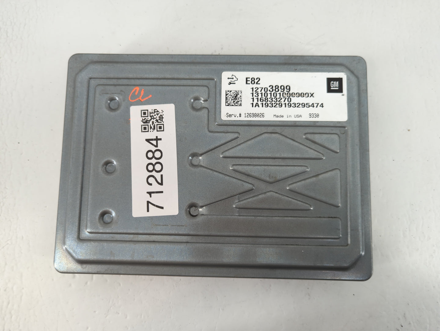 2020 Cadillac Xts PCM Engine Control Computer ECU ECM PCU OEM P/N:12703899 Fits Fits 2016 2017 2018 2019 2021 2022 OEM Used 