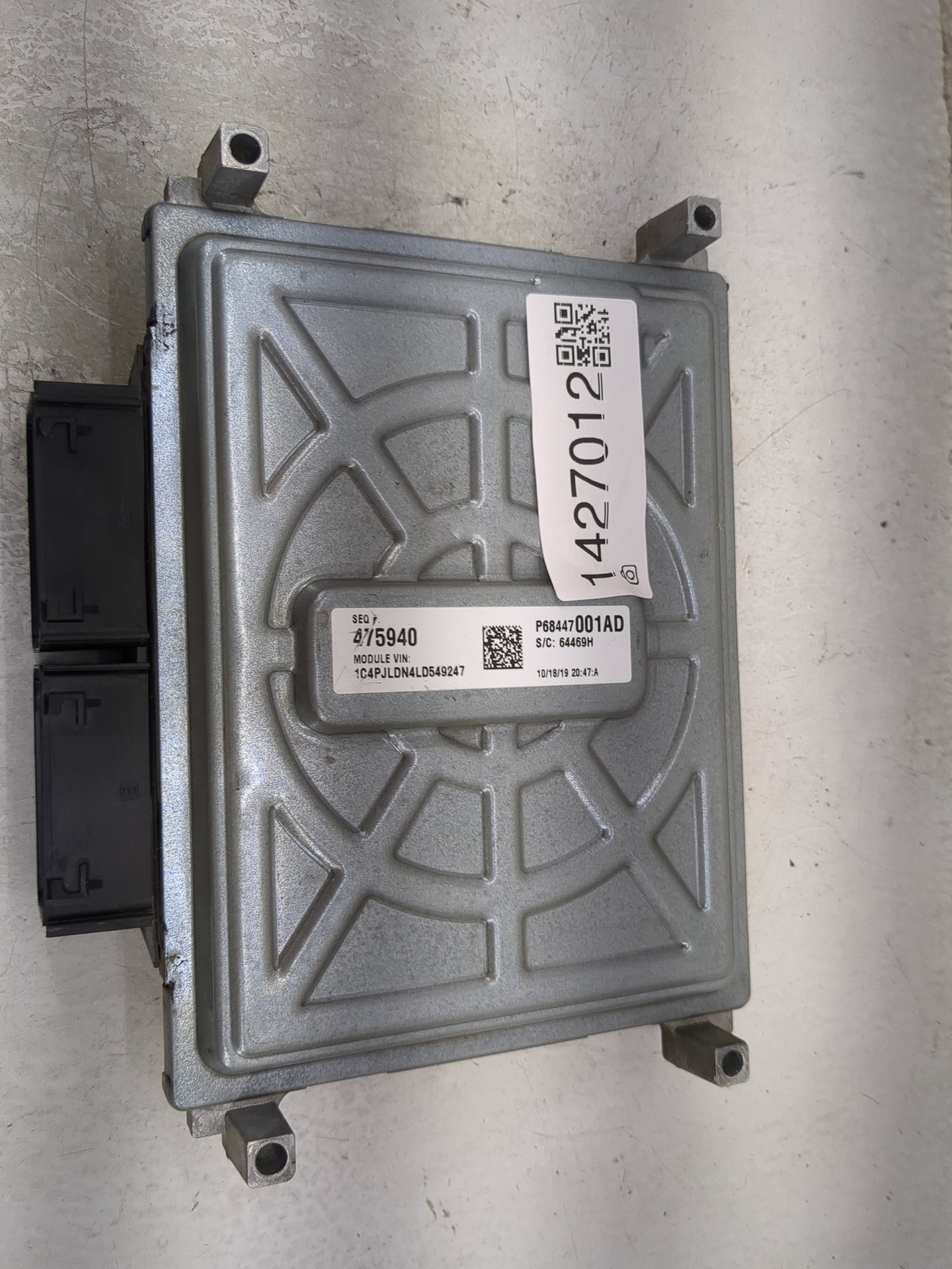 2020 Cherok PCM Engine Control Computer ECU ECM PCU OEM P/N:P05150861AH P50054233, T00EP2779HY6FQ Fits Fits 2019 2021 2022 O