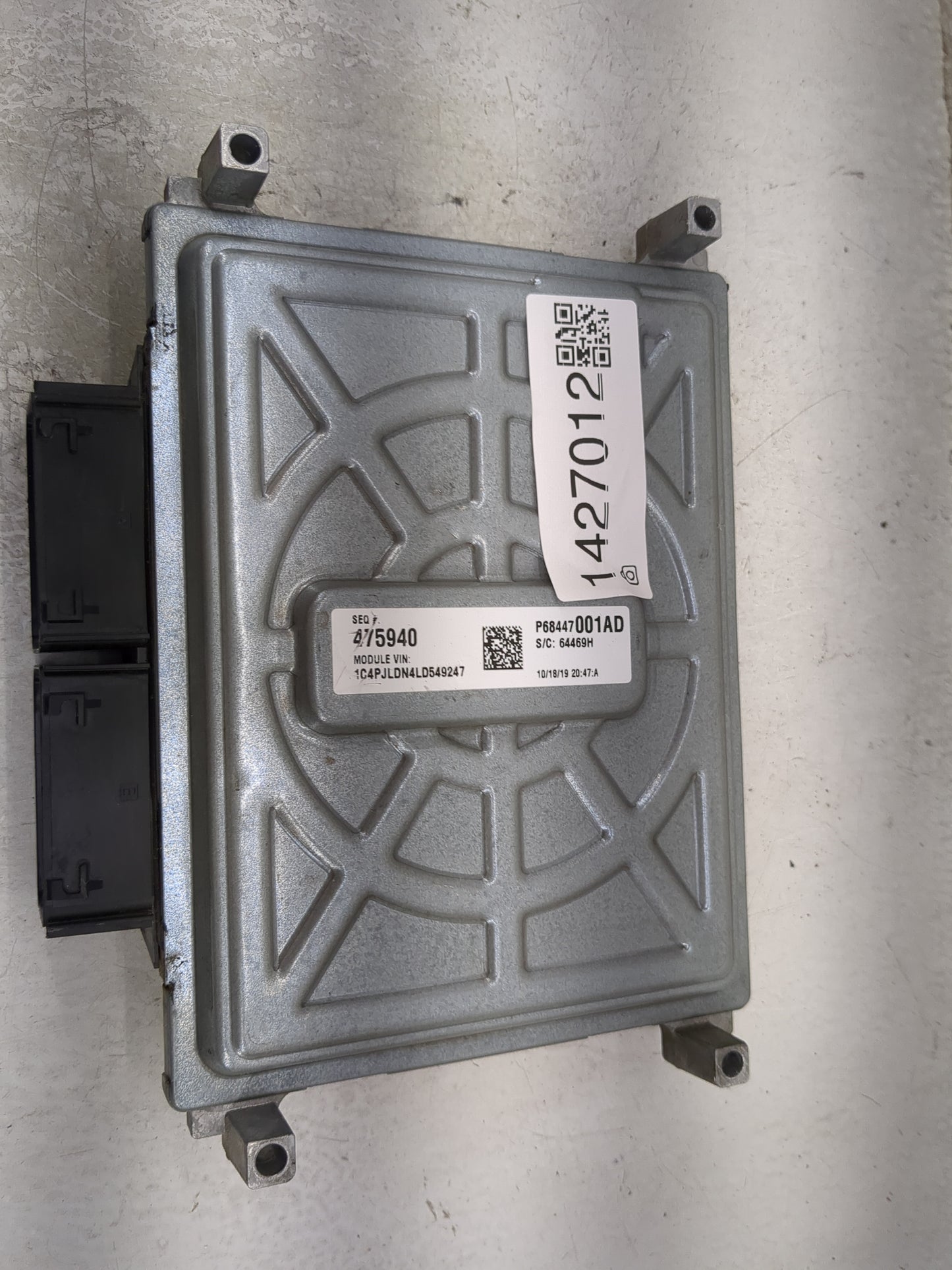 2020 Cherok PCM Engine Control Computer ECU ECM PCU OEM P/N:P05150861AH P50054233, T00EP2779HY6FQ Fits Fits 2019 2021 2022 O
