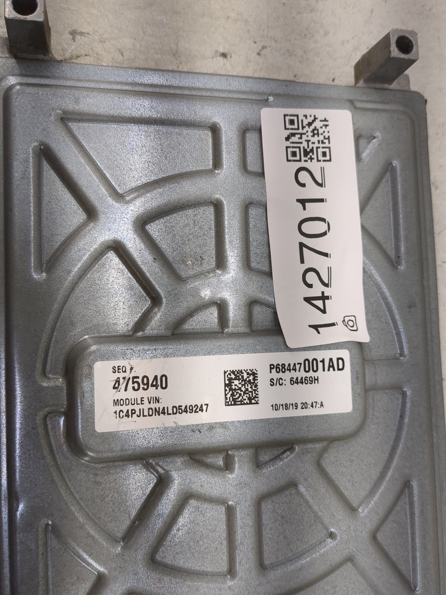 2020 Cherok PCM Engine Control Computer ECU ECM PCU OEM P/N:P05150861AH P50054233, T00EP2779HY6FQ Fits Fits 2019 2021 2022 O