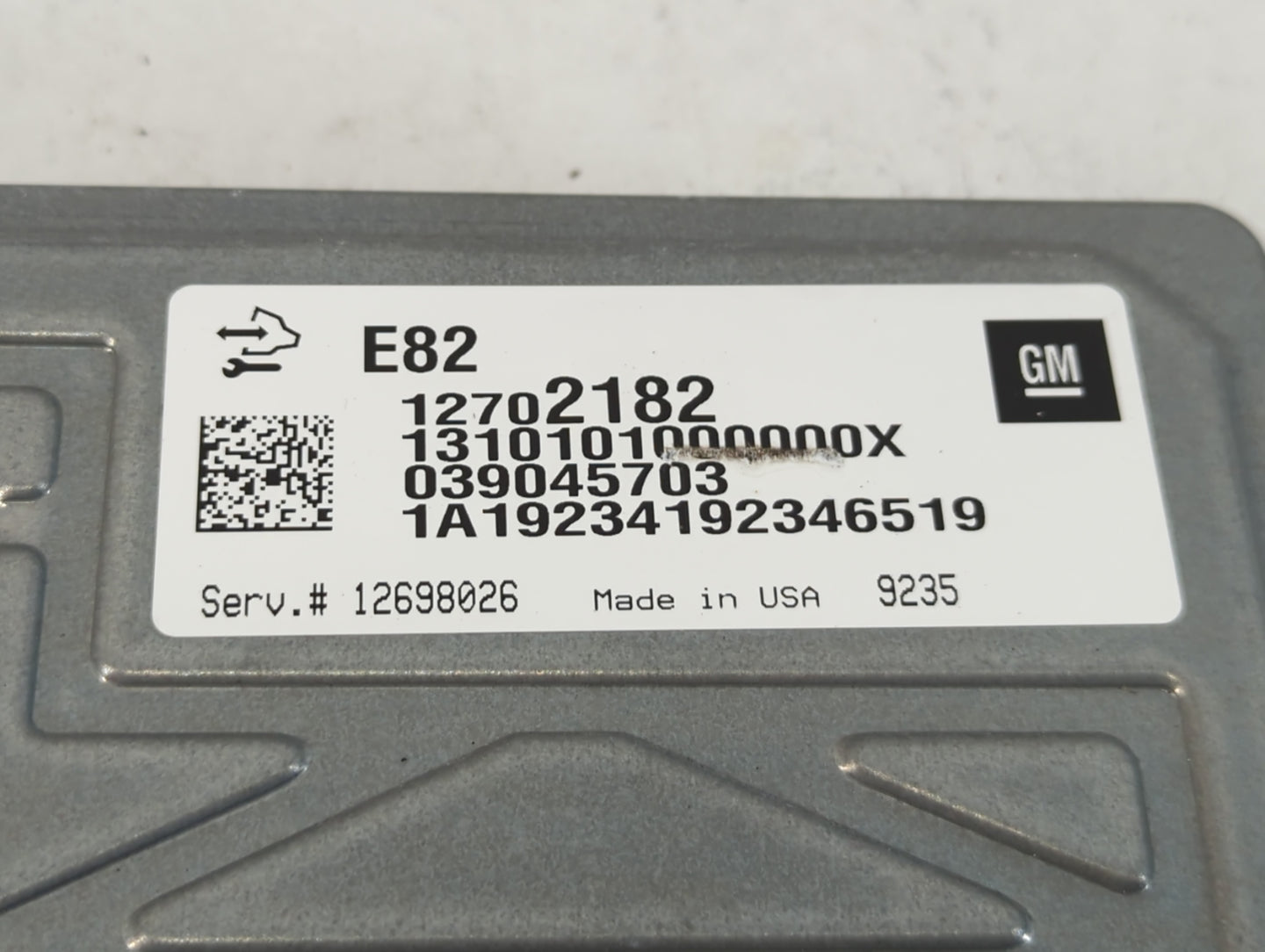 2019-2022 Chevrolet Blazer PCM Engine Control Computer ECU ECM PCU OEM P/N:12702182 Fits Fits 2016 2017 2018 2019 2020 2021 
