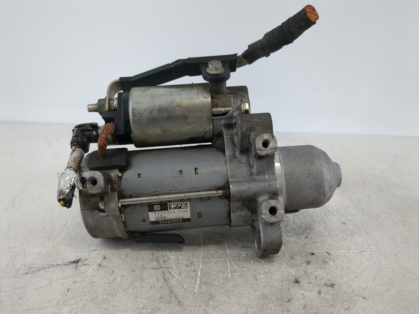 2019-2022 Chevrolet Blazer Car Starter Motor Solenoid OEM P/N:TN438000-2140 12667973 Fits Fits 2016 2017 2018 2019 2020 2021